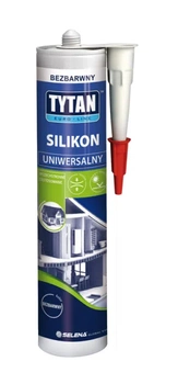 Tytan univerzální silikon Euro Line 280ml bezbarvý
