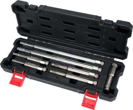 Sada dlouhých závitníků na svíčky YT-17708