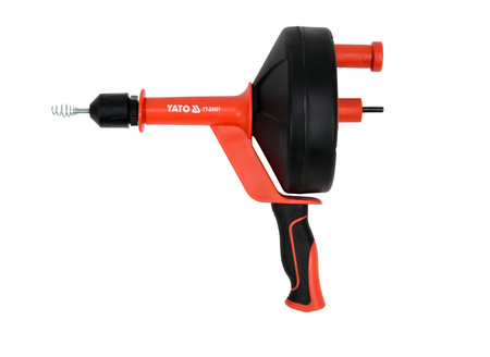 Kanalizační spirálová cívka Yato 7,6 m pro vrtačku nebo šroubovák YT-24991