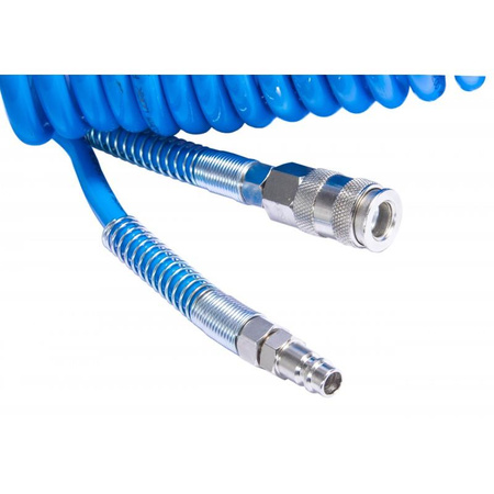Magnum spirálová pneumatická hadice Světle modrá 8x5mm 5m
