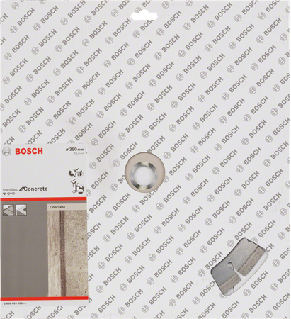 Diamantový řezací kotouč Bosch Standard na beton 350x25,40x2,8x10 mm 2608603806