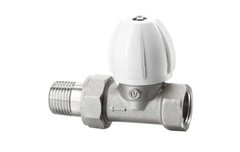 Valvex přímý radiátorový ventil Activ 1/2" poniklovaný 4482050