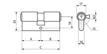 Gerda H1 plus mosazná láhev 30/30 blistr 0WKHPS03030.9805UB