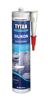 Tytan sanitární silikon Euro Line 280ml bezbarvý