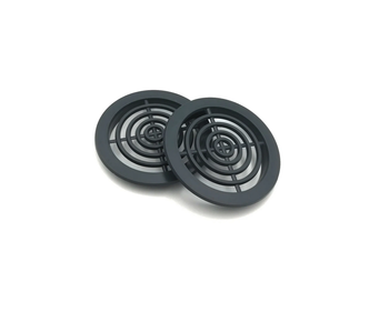 Doplňková větrací mřížka KRO 75 grafit, sada 2 kusů 007-4373