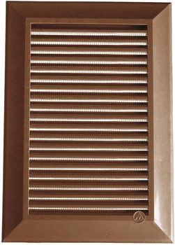 Dospel Duo Smart větrací mřížka 140x210mm hnědá 007-4238