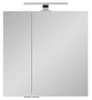 Zrcadlová skříňka Astor Fabian 60cm AF-KLF-600-07
