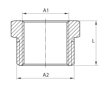 Diamantová redukce chrom 15/10 RR.511.RED.10-15.CH