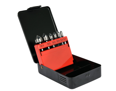 Yato kovové záhlubníky 6,3 - 20,5 mm šestihranné 6dílné YT-44729