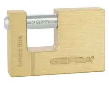 Gerda mosazný visací zámek KMT T5010A