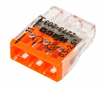 Wago třívodičový konektor Compact 2273-203