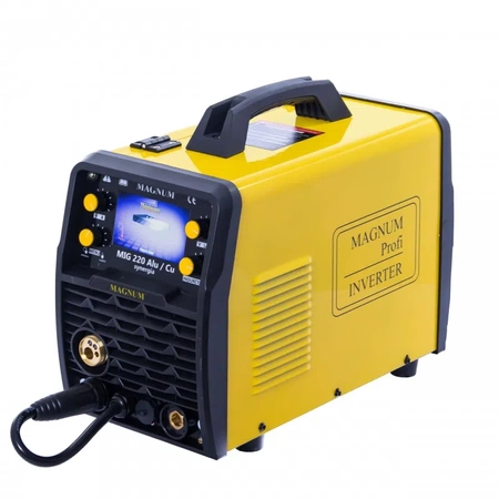 Svařovací poloautomat Magnum MIG 220 ALU/CU Synergia LCD