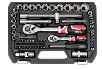 Sada nářadí Yato 1/2" 1/4" 72 dílů YT-38782
