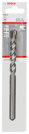 BOSCH vrták do betonu SILVER CYL-3 12x150mm 2608597667