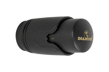 Diamantová termostatická hlavice antracit ART.404