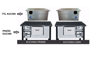 Hydro-Vacuum Eco design TK2 uhelná kuchyně 6,5kW pravá verze s spirálou 1902003303010000