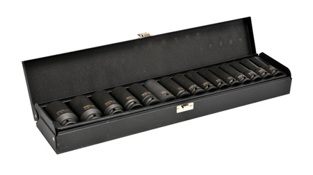 Sada hlubokých nástrčných hlavic Yato1/2" 10-32mm 15ks YT-1055