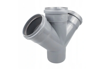 Kanalizační příčka 110/110/110mm 45 stupňů