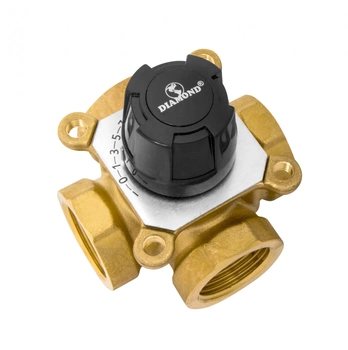 Diamantový 4cestný regulační ventil 1 1/4" ART.19-32