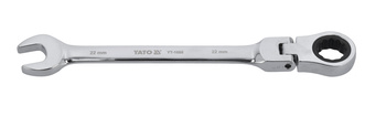 Ráčnový klíč Yato s ráčnou a kloubem 22 mm YT-1688