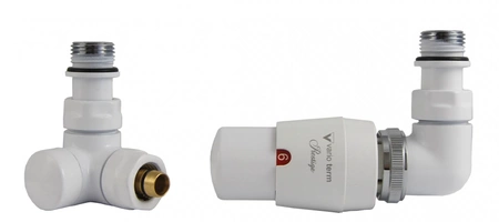 Termostatická instalační sada Vario Term All in One Vision levá bílá AVIGSO206CFK/L