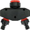 Rozdělovač přípojek Yato se 2 výstupy 3/4"-1" YT-89100