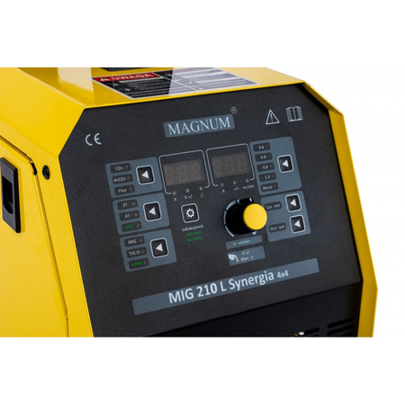Invertorová svářečka Magnum MIG 210L Synergy 4x4 200A/60% MMA