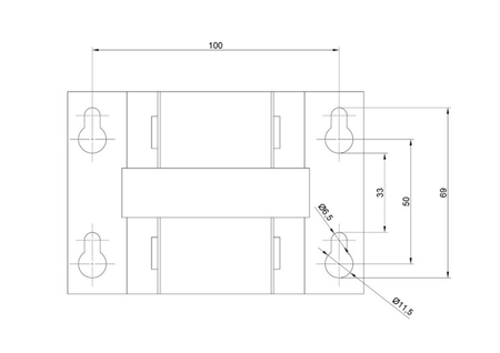 Diamantový pás s držákem na expanzní nádobu UZ-370