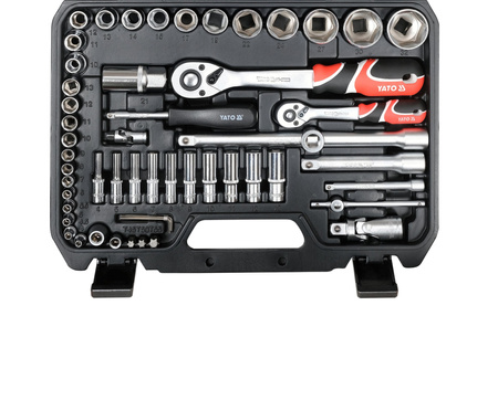 Yato 93dílná sada nářadí 1/4" 1/2" YT-38784