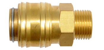 Rychlospojka Yato mosazný vnější závit G3/8" YT-24095
