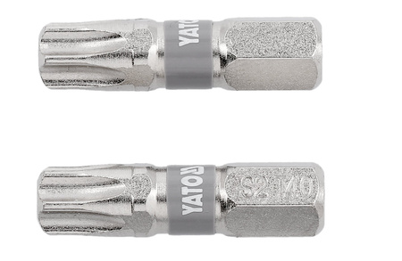 Bity Yato 1/4 "x25mm T40 Ni 2 kusy YT-78016