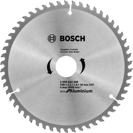 Bosch pilový kotouč Eco na hliník 190x30mm 2608644389
