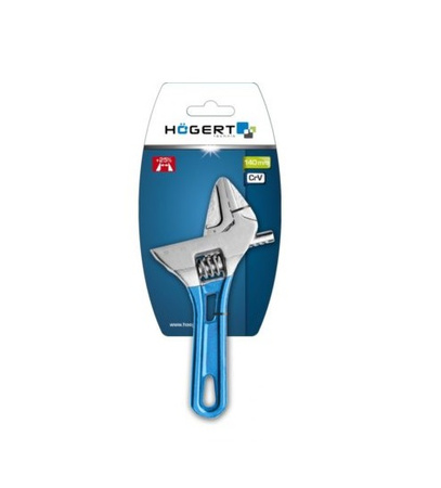 Stavitelný klíč Hogert s krátkou rukojetí 140mm HT1P562