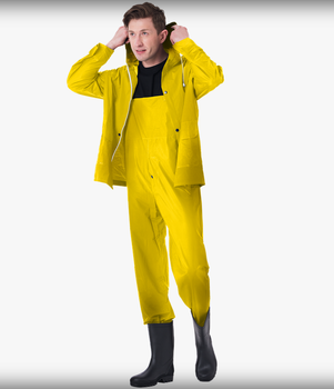 Reis ochranná bunda do deště, žlutá, velikost XL