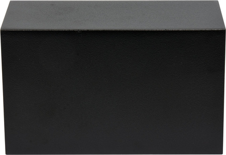 Venkovní nástěnné svítidlo Yato 2xGU10 hliníková černá YT-81903