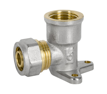 Diamantové nástěnné koleno PEX-AL-PEX vnitřní závit 16x1/2" FTN-010.1/2x16.KOL-Ł