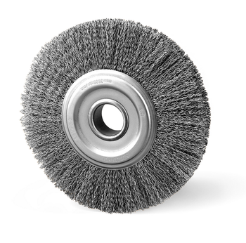 Kotoučový kartáč Szczotpol 200mm s otvorem 32mm, ocelový drát B100.40