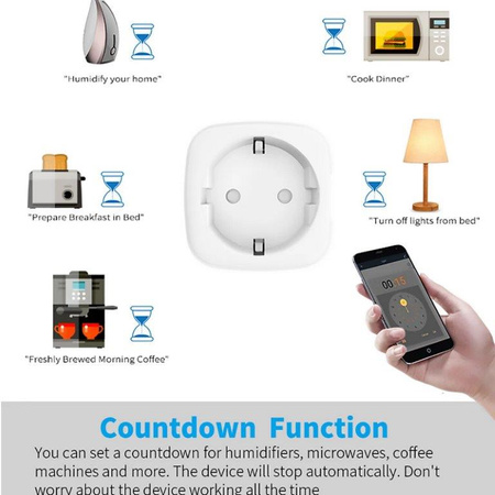 TTNergy Smart Plug Socket WiFi MT1000