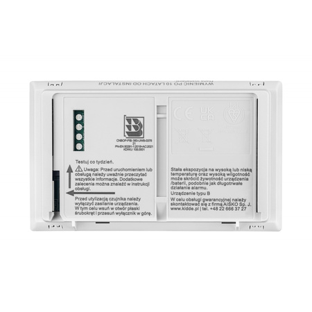 Detektor oxidu uhelnatého Kidde K10LLCO