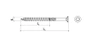Screw-Met stavební šroub KMWHT 6x90mm se zápustnou hlavou a torx hlavicí 1 kus KMWHT-60090