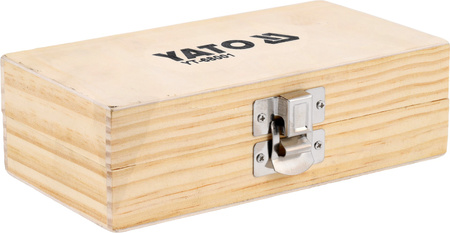 Yato sada vidlicových fréz do dřeva 8 mm 6 kusů YT-68001