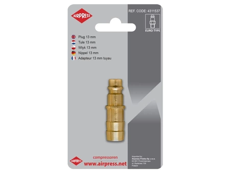 Airpress hadicová zátka 13mm Euro 4311537