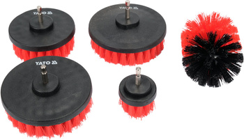 Yato sada kartáčů pro vrtačku 5 kusů šestihranná YT-47777