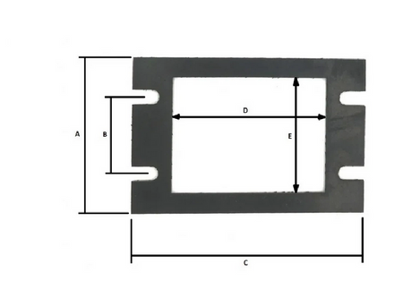 Malé těsnění ventilátoru sporáku