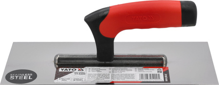 Yata nerezové hladítko na omítku 270x130mm YT-5200