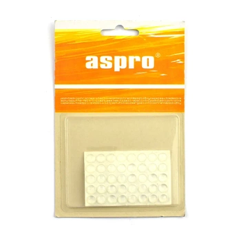 Aspro gelové polštářky průhledné kulaté 9mm 40ks A-40007-10-040