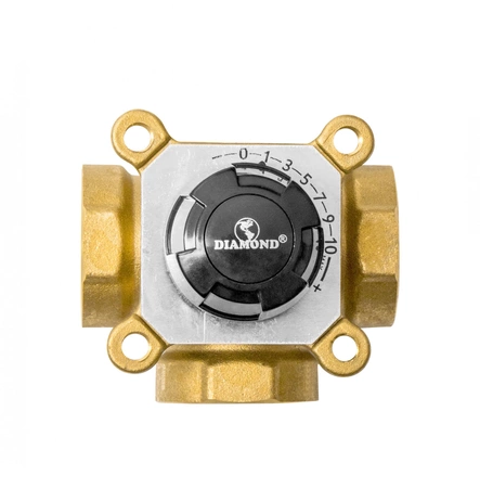 Diamantový 3cestný regulační ventil 1 1/4" ART.18-32