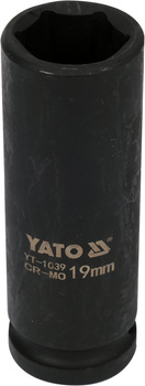 Nárazová hlavice Yato 1/2" hloubka 19 mm YT-1039