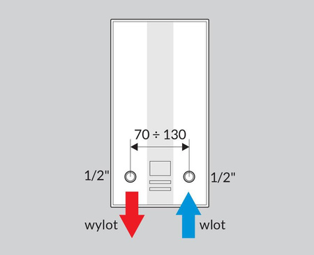 Wijas průtokový elektrický ohřívač 11/13,5/15kW POW-LCD11/13,5/15MULTI