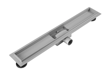 REA lineární odtok NEOX kartáčovaná ocel reverzibilní 2v1 90cm G2504